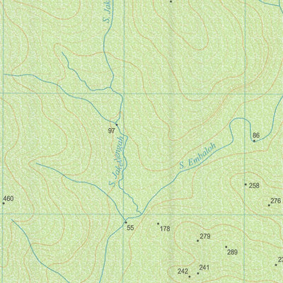 Badan Informasi Geospasial Gunung Betung (1517-34) digital map