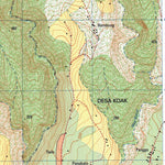 Badan Informasi Geospasial Iteng (2107-124) digital map