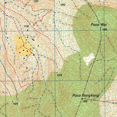 Badan Informasi Geospasial Ketang (2107-141) digital map