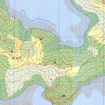 Badan Informasi Geospasial Lingada (2808-523) digital map