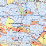 Badan Informasi Geospasial Malang (1608-112) digital map