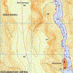 Badan Informasi Geospasial Nangaraba (2007-423) digital map
