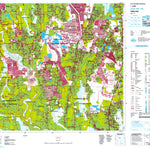 Badan Informasi Geospasial Pamulang (1209-4143) digital map