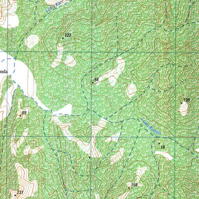 Badan Informasi Geospasial Praikalubu (2006-314) digital map