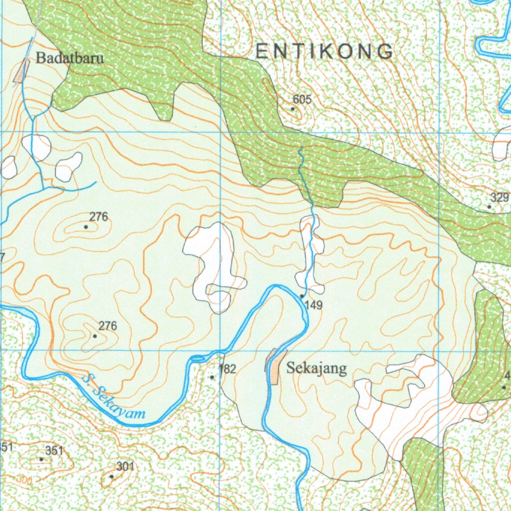 Siding (1417-21) Map By Badan Informasi Geospasial 