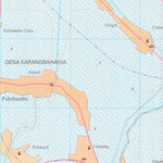 Badan Informasi Geospasial Sukatani (1209-532) digital map