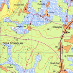 Badan Informasi Geospasial Surade (1208-413) digital map