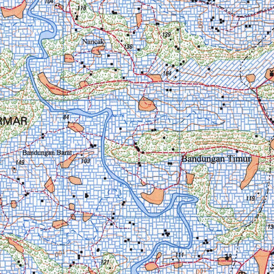 Badan Informasi Geospasial Tamberu (1609-222) digital map