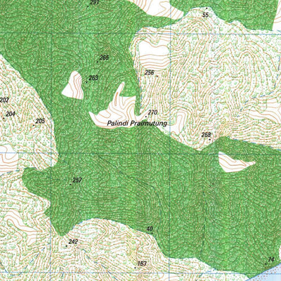 Badan Informasi Geospasial Tarimbang (2006-322) digital map
