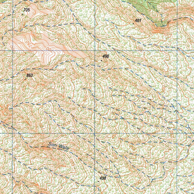 Badan Informasi Geospasial Toroponda (2007-531) digital map