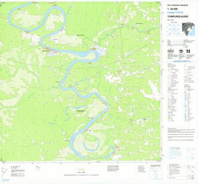 Badan Informasi Geospasial Tumpunglaung (1714-52) digital map