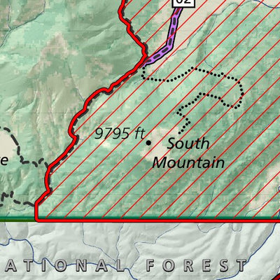 Valles Caldera National Preserve - Hunt Map 2025 Preview 3