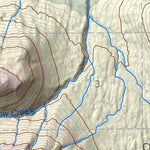 BarnwellGeospatial Kenai Lake, Northern Kenai Peninsula, Alaska digital map