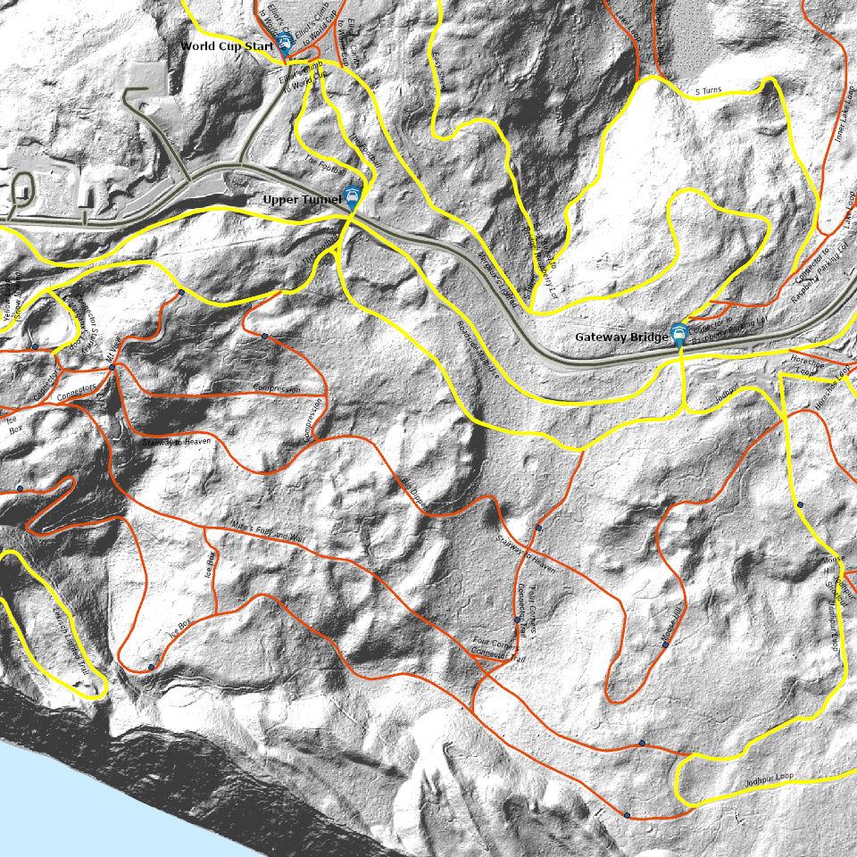 Kincaid Park Ski Trails Map by BarnwellGeospatial | Avenza Maps