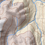 BarnwellGeospatial Resurrection Pass, North Kenai Peninsula, Alaska digital map