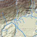 BarnwellGeospatial Snow River, Northern Kenai Peninsula, Alaska digital map