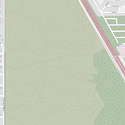 Cross Florida Greenway Equestrian Trails Map (Land Bridge Trailhead to Santos Trailhead) Preview 3