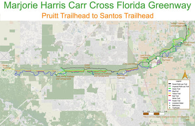 Cross Florida Greenway Equestrian Trails (Pruitt-Santos) Preview 1