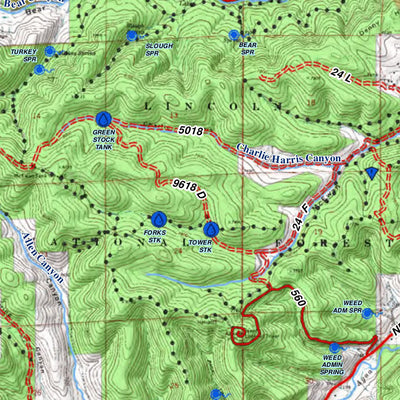 Bell Geographic Southern Sacramento Mountains digital map