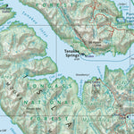 Benchmark Maps Alaska Atlas Inside Passage Landscape Map digital map