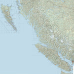 Benchmark Maps British Columbia Southwest Landscape Map digital map