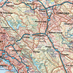 Benchmark Maps California Atlas Landscape Map digital map