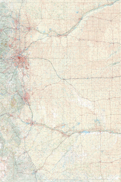 Benchmark Maps Colorado Atlas Eastern Landscape Maps bundle exclusive