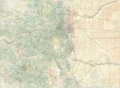 Benchmark Maps Colorado Atlas Landscape Maps digital map
