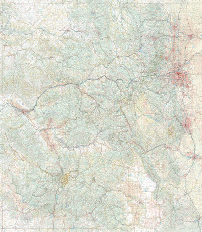 Benchmark Maps Colorado Atlas Rocky Mountain Landscape Maps bundle exclusive