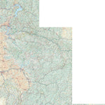 Benchmark Maps Idaho Atlas North Landscape Maps bundle exclusive