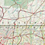 Benchmark Maps Louisiana Recreation Map digital map
