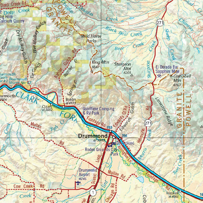 Benchmark Maps Montana Atlas Western Landscape Maps bundle exclusive