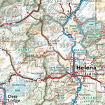 Benchmark Maps Montana Recreation Map digital map