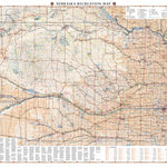 Benchmark Maps Nebraska Recreation Map digital map