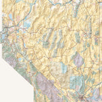 Benchmark Maps Nevada Recreation Map digital map