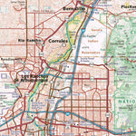 Benchmark Maps New Mexico Atlas Landscape Maps digital map