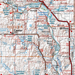 Benchmark Maps North Dakota Recreation Map digital map