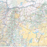 Benchmark Maps Oregon Recreation Map digital map