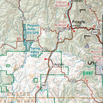 Benchmark Maps South Dakota Black Hills Region Map digital map