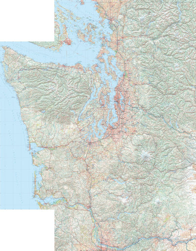 Benchmark Maps Washington Atlas Western Landscape Maps bundle exclusive