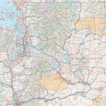 Benchmark Maps Washington Recreation Map digital map