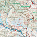 Benchmark Maps Washington Recreation Map digital map