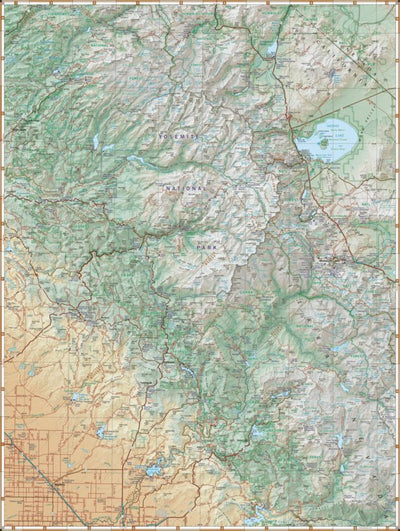 Benchmark Maps Yosemite Map Bundle bundle