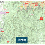 Bender Maps 100 & 50 Ultra-Trail Australia 2024 Course Markers digital map