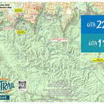 Bender Maps 22 & 11 Ultra-Trail Australia 2024 Course Markers digital map