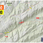 Kosci 2024 Course Markers Map 50km and 30km Preview 1
