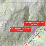 Kosci 2024 Course Markers Map 50km and 30km Preview 2