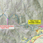 Kosci 2024 Course Markers Map 50km and 30km Preview 3
