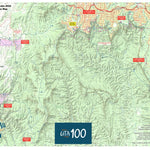 Bender Maps Ultra-Trail Australia 100km 2024 digital map