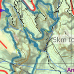 Bender Maps Ultra-Trail Australia 11km 2024 digital map